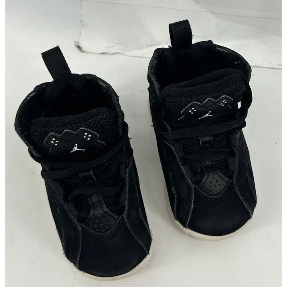 Nike Air Jordan True Flight Black 343797-050 Toddler Size 4C
